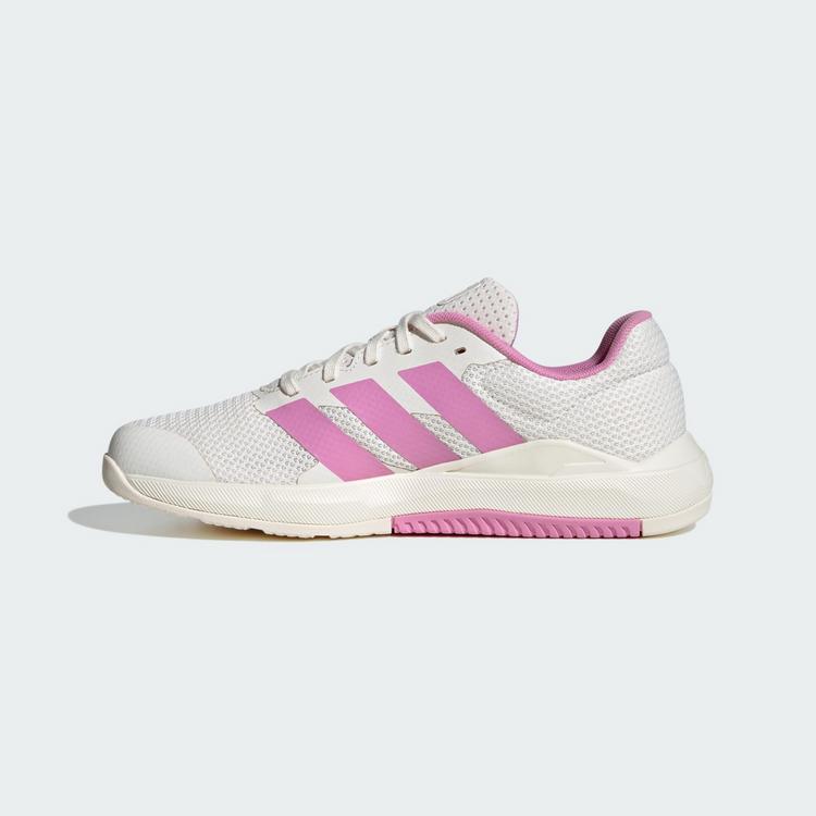 adidas adidas Dropset Base-Trainingsschuhe Fitnessschuhe Damen - Chalk White / St Tropic Bloom / St Tropic Bloom - 4 | SportScheck