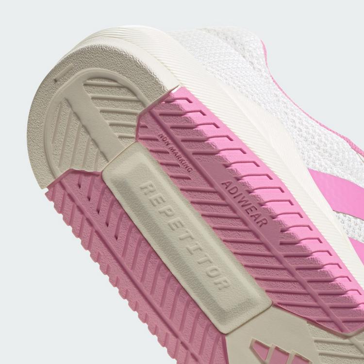 adidas adidas Dropset Base-Trainingsschuhe Fitnessschuhe Damen - Chalk White / St Tropic Bloom / St Tropic Bloom - 5 | SportScheck