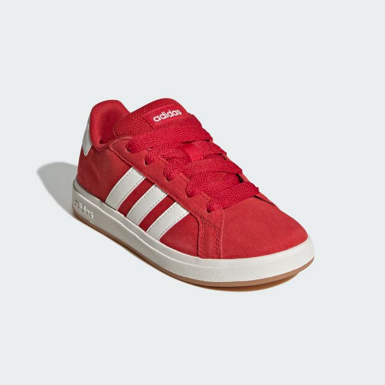 adidas adidas Grand Court 00s Schuh Sneaker Kinder - Better Scarlet / Off White / Better Scarlet - 3 | SportScheck