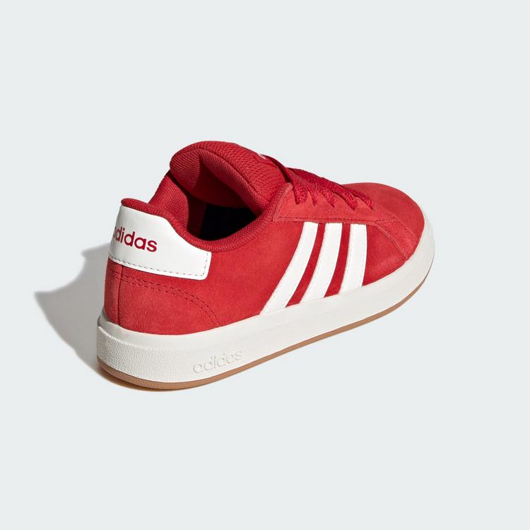 adidas adidas Grand Court 00s Schuh Sneaker Kinder - Better Scarlet / Off White / Better Scarlet - 4 | SportScheck