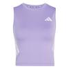 adidas adi365 Iconic Running tanktop, K&uuml;rzer Croptop Damen - Magic Lilac