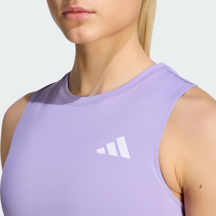 adidas adidas adi365 Iconic Running tanktop, K&uuml;rzer Croptop Damen - Magic Lilac - 0 | SportScheck