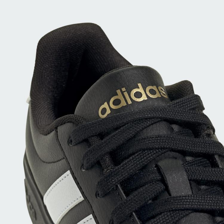 adidas adidas Streettalk Sneaker Damen - Core Black / Cloud White / Gold Metallic - 6 | SportScheck