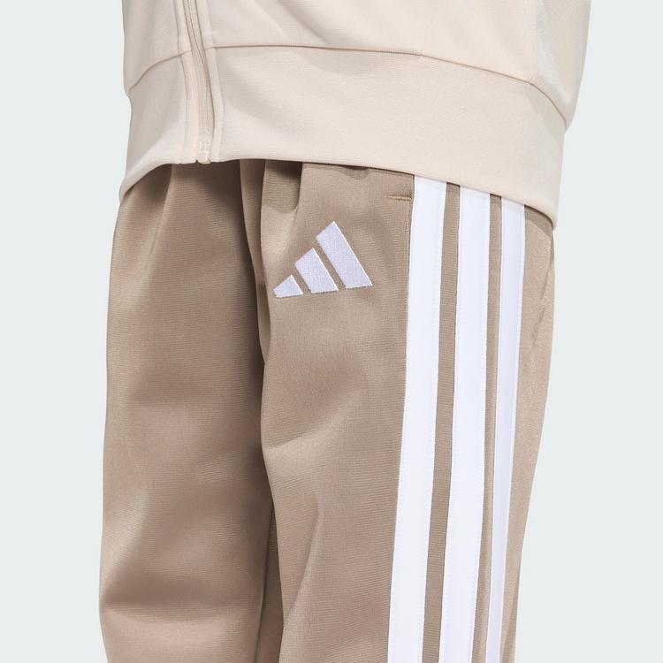 adidas adidas Essentials Kids Trainingsanzug Hoodie Kinder - Crystal Linen / White - 1 | SportScheck