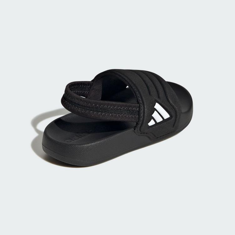 adidas adidas ADILETTE ESTRAP 2.0 BADESCHLAPPEN F&Uuml;R Sandalen Kinder - Core Black / Cloud White / Core Black - 4 | SportScheck