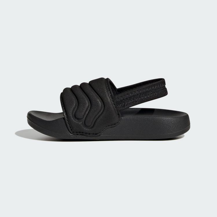 adidas adidas ADILETTE ESTRAP 2.0 BADESCHLAPPEN F&Uuml;R Sandalen Kinder - Core Black / Cloud White / Core Black - 5 | SportScheck