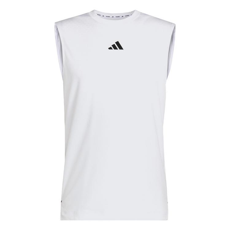 adidas adidas D4T PrimeLift 3-STREIFEN TANKTOP Tanktop Herren - White - 0 | SportScheck