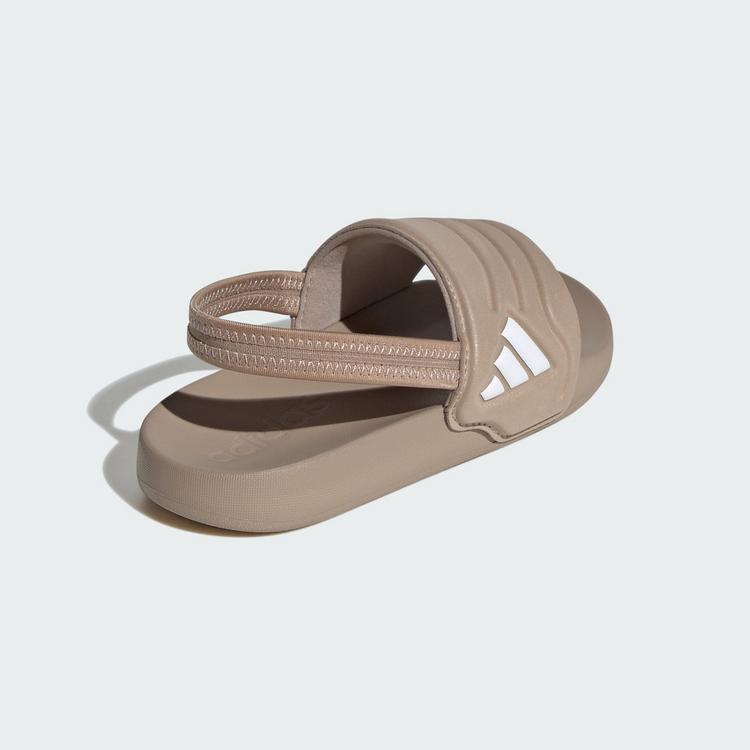 adidas adidas ADILETTE ESTRAP 2.0 KIDS BADESCHLAPPEN Sandalen Kinder - Trace Khaki / Trace Khaki / Cloud White - 4 | SportScheck