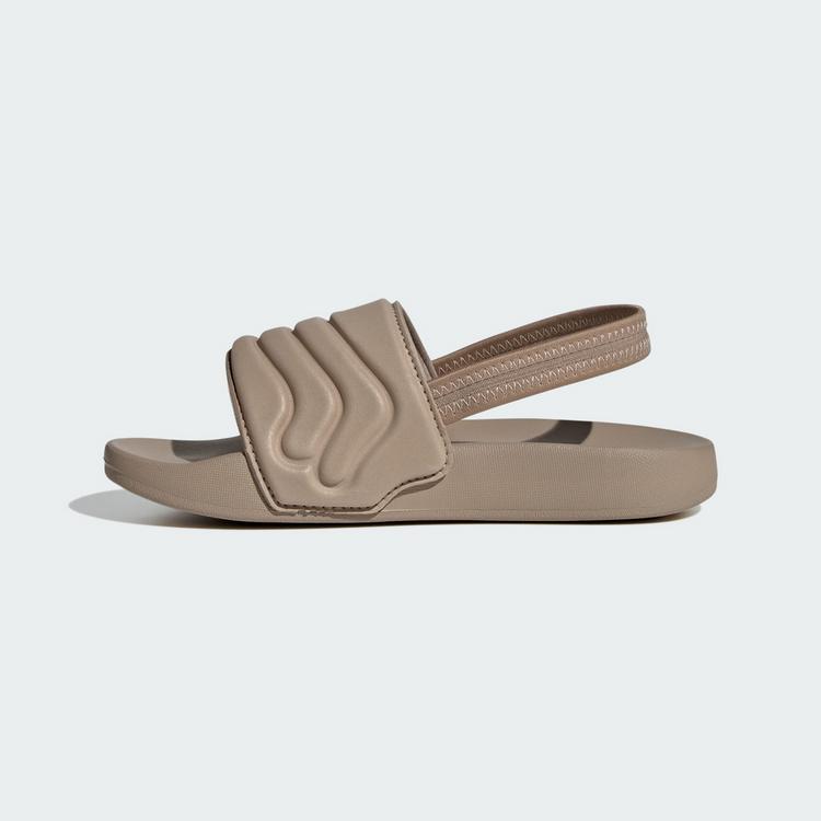 adidas adidas ADILETTE ESTRAP 2.0 KIDS BADESCHLAPPEN Sandalen Kinder - Trace Khaki / Trace Khaki / Cloud White - 5 | SportScheck