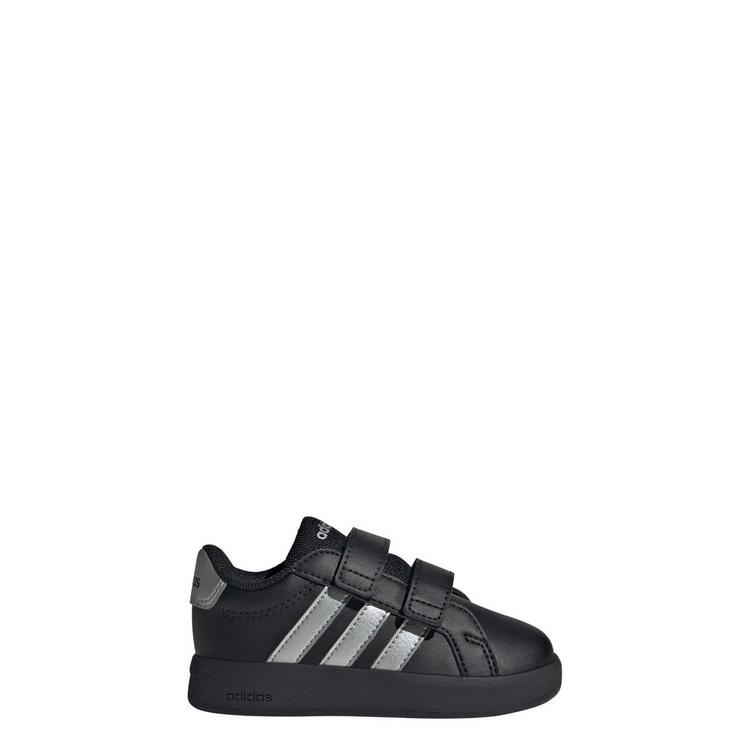 adidas adidas GRAND COURT 3.0 KIDS SCHUH Sneaker Kinder - Core Black / Silver Metallic / Core Black - 0 | SportScheck