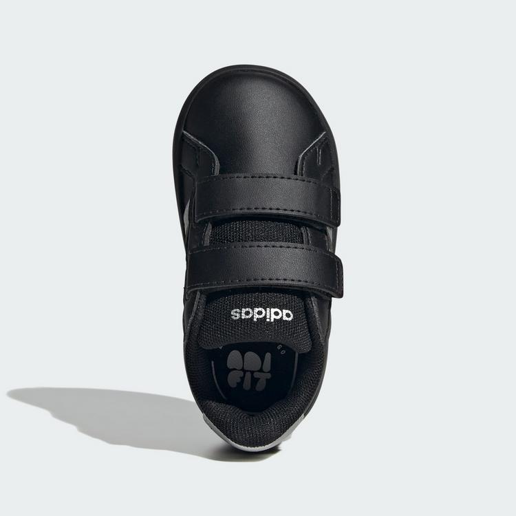 adidas adidas GRAND COURT 3.0 KIDS SCHUH Sneaker Kinder - Core Black / Silver Metallic / Core Black - 1 | SportScheck