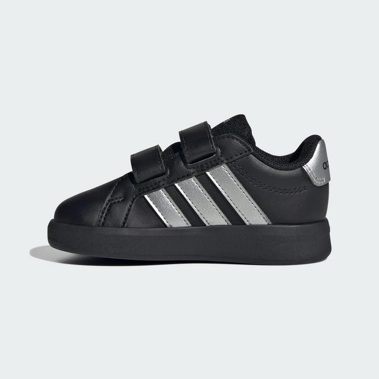 adidas adidas GRAND COURT 3.0 KIDS SCHUH Sneaker Kinder - Core Black / Silver Metallic / Core Black - 5 | SportScheck