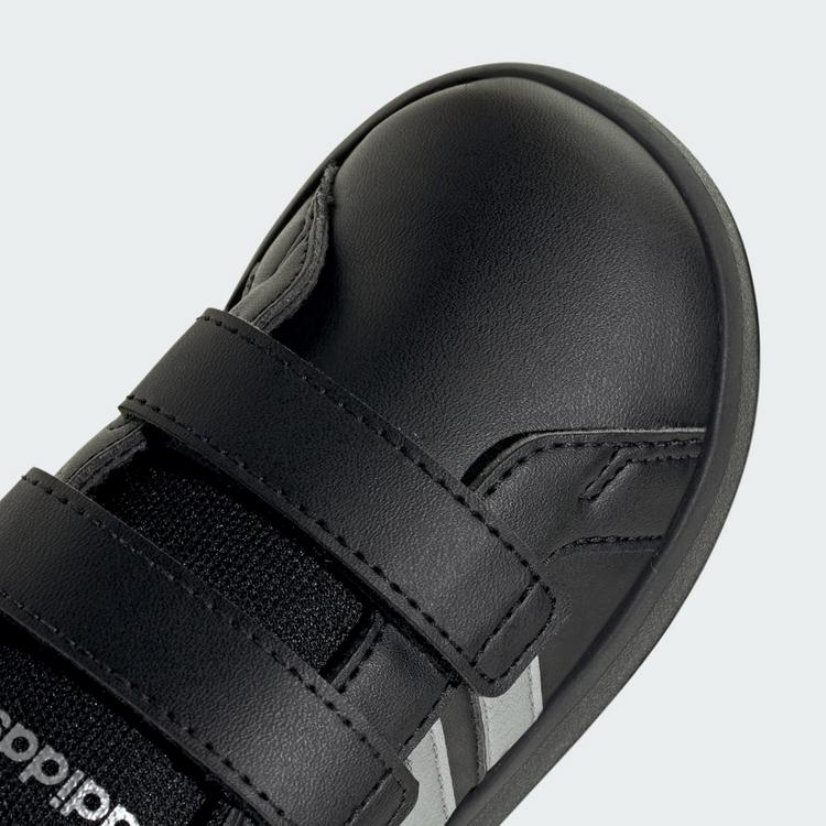 adidas adidas GRAND COURT 3.0 KIDS SCHUH Sneaker Kinder - Core Black / Silver Metallic / Core Black - 6 | SportScheck
