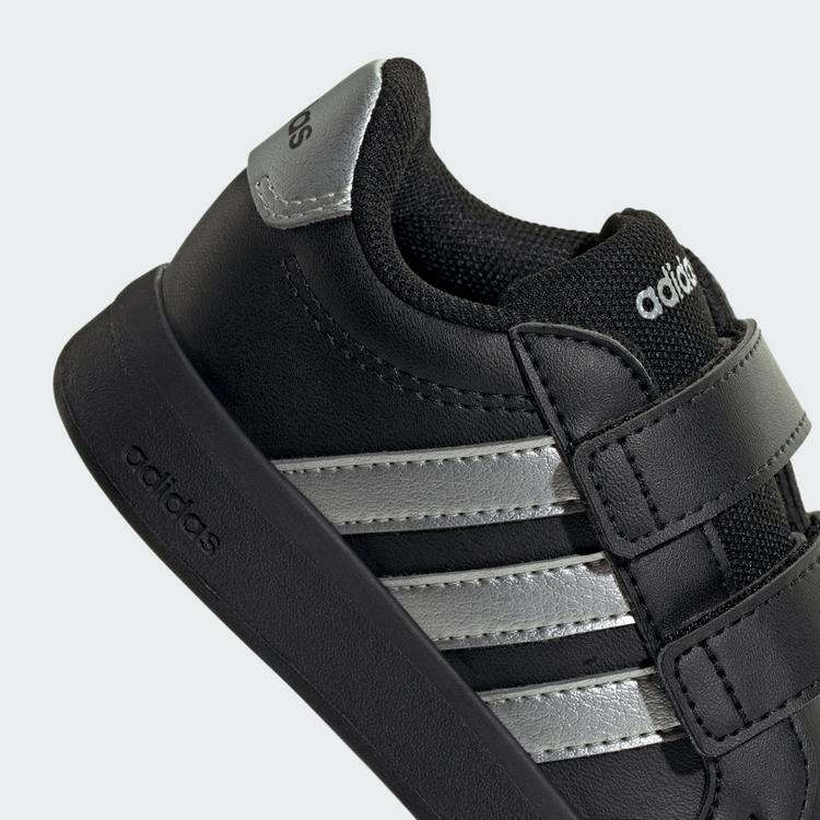 adidas adidas GRAND COURT 3.0 KIDS SCHUH Sneaker Kinder - Core Black / Silver Metallic / Core Black - 7 | SportScheck