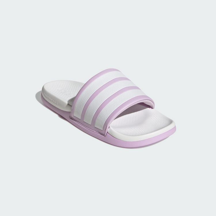 adidas adidas ADILETTE COMFORT 2.0 BADESCHLAPPEN Badelatschen Damen - Ice Lavender / Cloud White / Cloud White - 3 | SportScheck