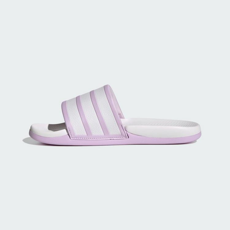 adidas adidas ADILETTE COMFORT 2.0 BADESCHLAPPEN Badelatschen Damen - Ice Lavender / Cloud White / Cloud White - 5 | SportScheck