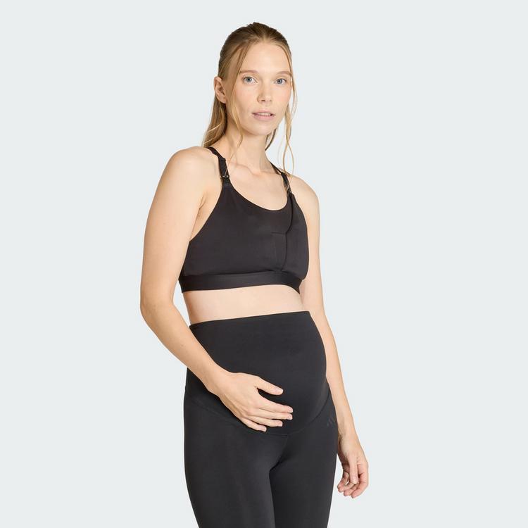 adidas adidas Optime Workout Still-BH, mittlere BH Damen - Black - 0 | SportScheck