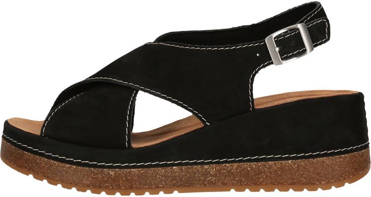 Clarks Clarks Kassanda Sandalen Damen - 1217 Black Nubuck - 0 | SportScheck