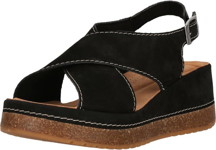 Clarks Clarks Kassanda Sandalen Damen - 1217 Black Nubuck - 0 | SportScheck