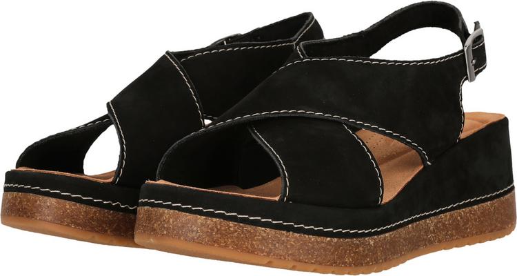 Clarks Clarks Kassanda Sandalen Damen - 1217 Black Nubuck - 1 | SportScheck
