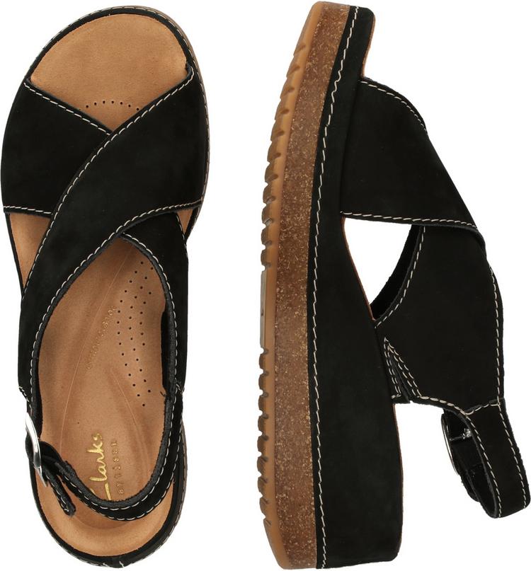 Clarks Clarks Kassanda Sandalen Damen - 1217 Black Nubuck - 2 | SportScheck