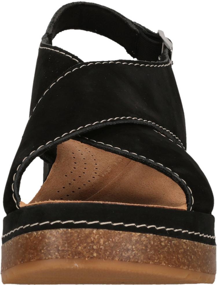 Clarks Clarks Kassanda Sandalen Damen - 1217 Black Nubuck - 5 | SportScheck