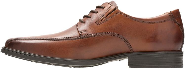 Clarks Clarks Tilden Halbschuhe Herren - 5234 Dark Tan Lea - 0 | SportScheck