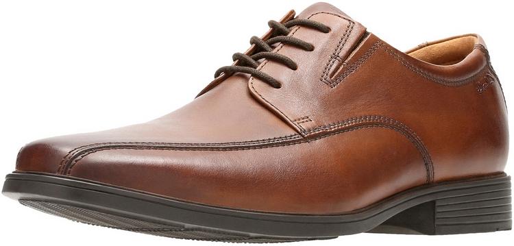 Clarks Clarks Tilden Halbschuhe Herren - 5234 Dark Tan Lea - 0 | SportScheck