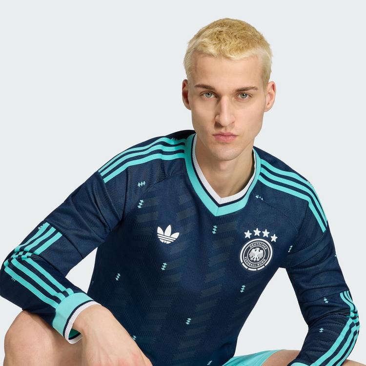 adidas adidas Deutschland 26 Authentic Trikot Herren - Collegiate Navy - 4 | SportScheck