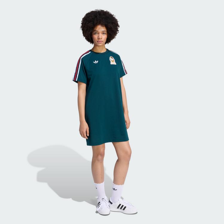 adidas adidas Mexiko Originals Kleid Kleid Damen - Aurora Ivy - 0 | SportScheck