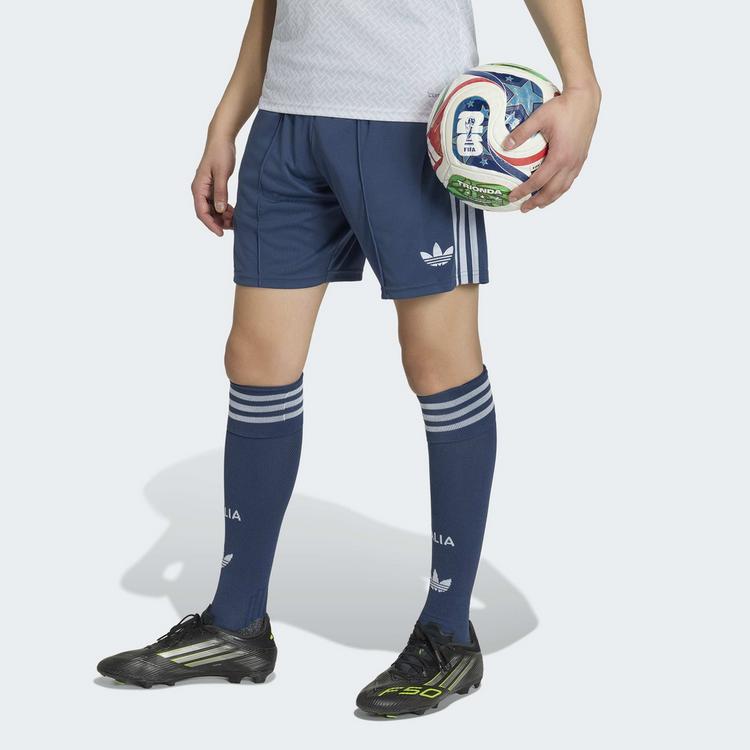 adidas adidas Italien 26 Ausw&auml;rtsshorts Fu&szlig;ballshorts Herren - Night Marine - 0 | SportScheck