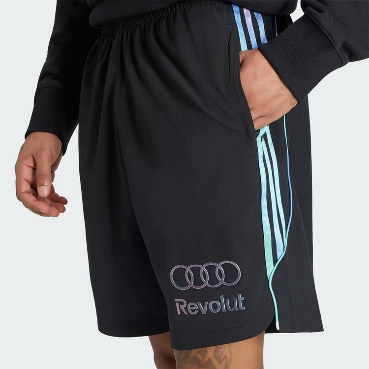 adidas adidas AUDI REVOLUT F1 TEAM TEAMGEIST SHORTS Fahrradshorts Herren - Black / Multicolor - 0 | SportScheck