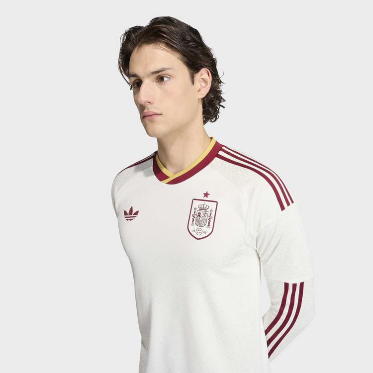 adidas adidas Spanien 26 Authentic Ausw&auml;rtstrikot, Trikot Herren - Off White - 1 | SportScheck