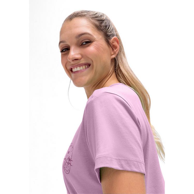 Maier Sports Maier Sports Mariella T-Shirt Damen - Lila4642 - 1 | SportScheck
