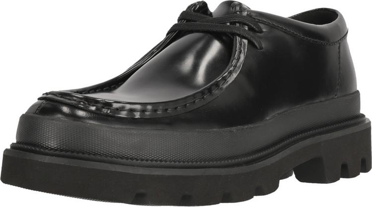 Clarks Clarks Badell Seam Halbschuhe Herren - 1216A Blk HiShine Lea - 0 | SportScheck