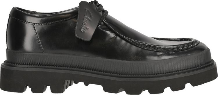 Clarks Clarks Badell Seam Halbschuhe Herren - 1216A Blk HiShine Lea - 0 | SportScheck