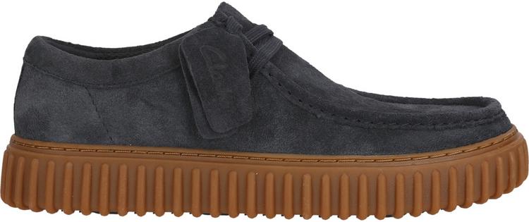 Clarks Clarks Torhill Lo Halbschuhe Herren - 2250 Navy Suede - 0 | SportScheck