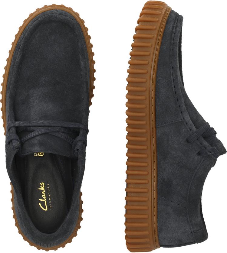 Clarks Clarks Torhill Lo Halbschuhe Herren - 2250 Navy Suede - 2 | SportScheck