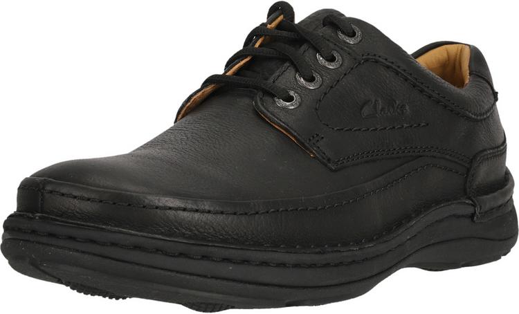 Clarks Clarks Nature Three Halbschuhe Herren - 1216 Black Leather - 0 | SportScheck