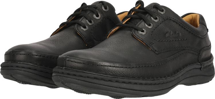 Clarks Clarks Nature Three Halbschuhe Herren - 1216 Black Leather - 1 | SportScheck