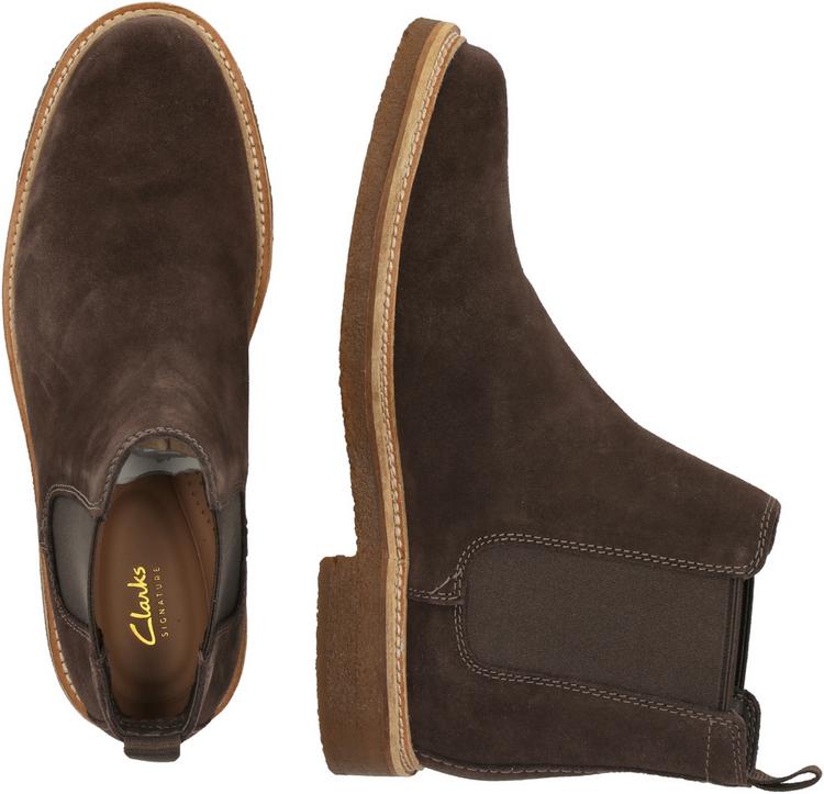 Clarks Clarks Clarkdale Easy Stiefel Herren - 5230 Dark Brown Suede - 2 | SportScheck