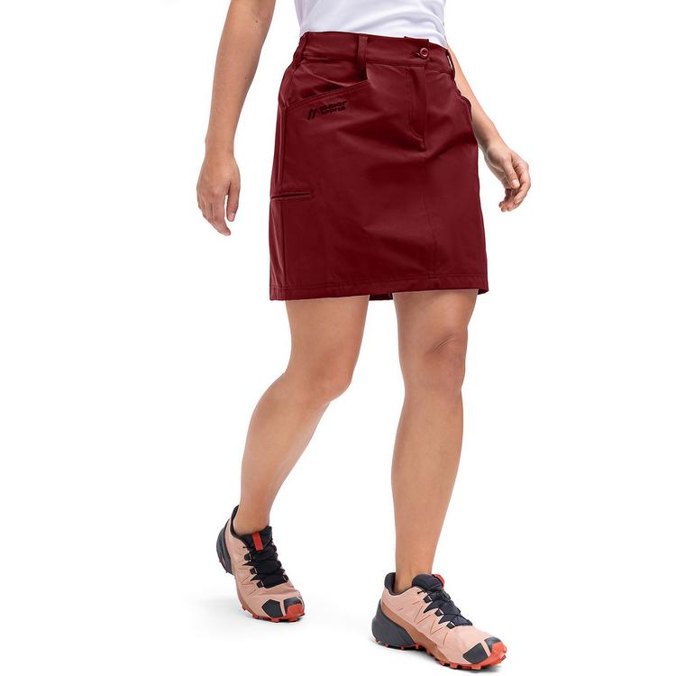 Maier Sports Maier Sports Lulaka Skort Loop Outdoorrock Damen - Rot4541 - 3 | SportScheck