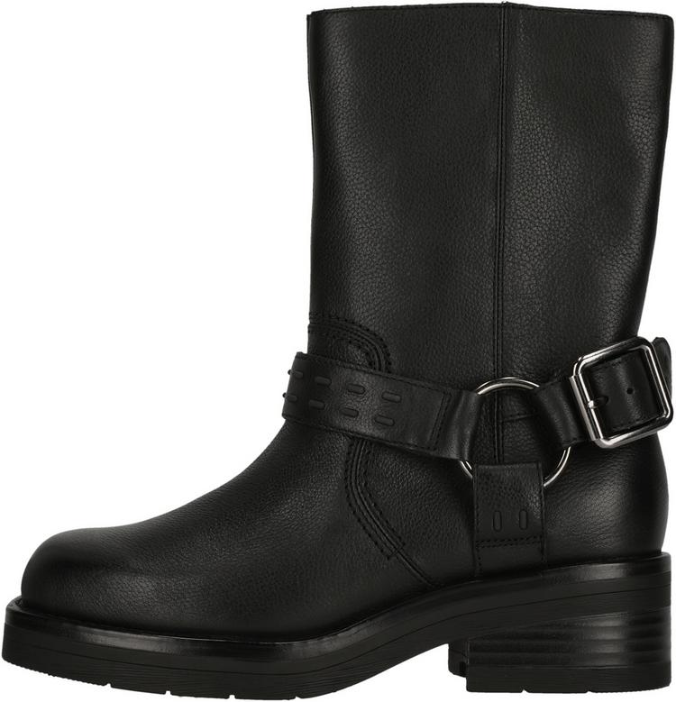 Clarks Clarks Rebelle Up Black Leather Boots Damen - 1216 Black Leather - 0 | SportScheck
