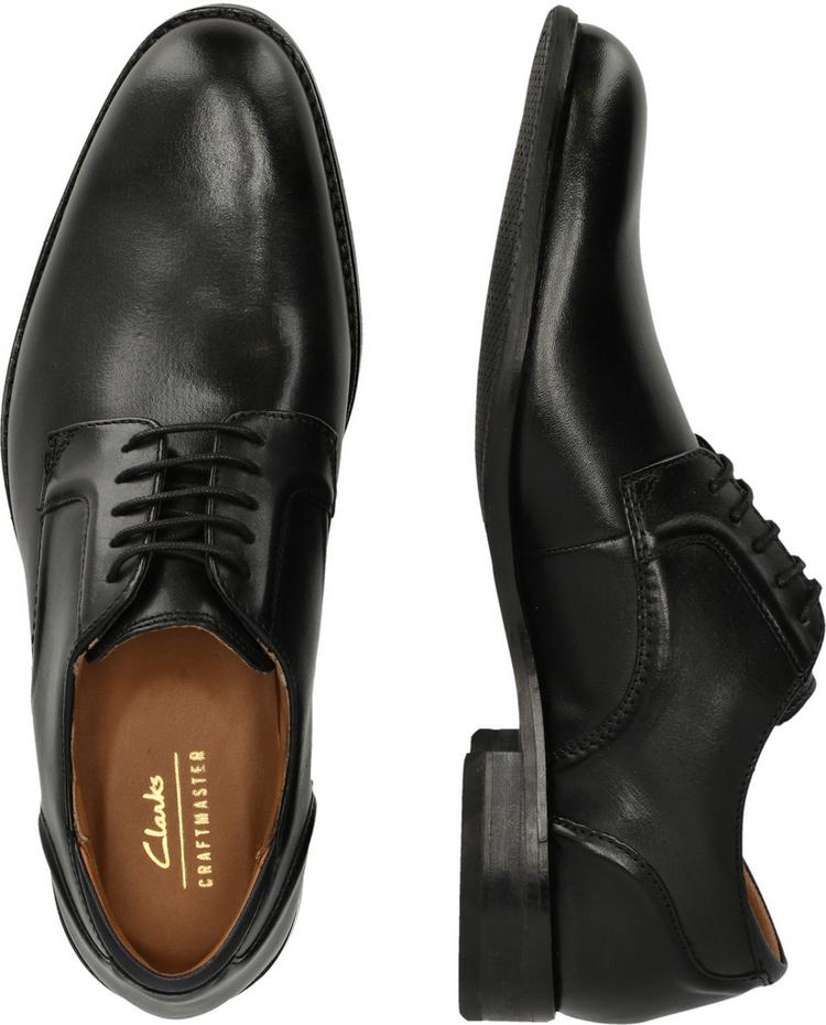 Clarks Clarks CraftArlo Lace Halbschuhe Herren - 1216 Black Leather - 2 | SportScheck
