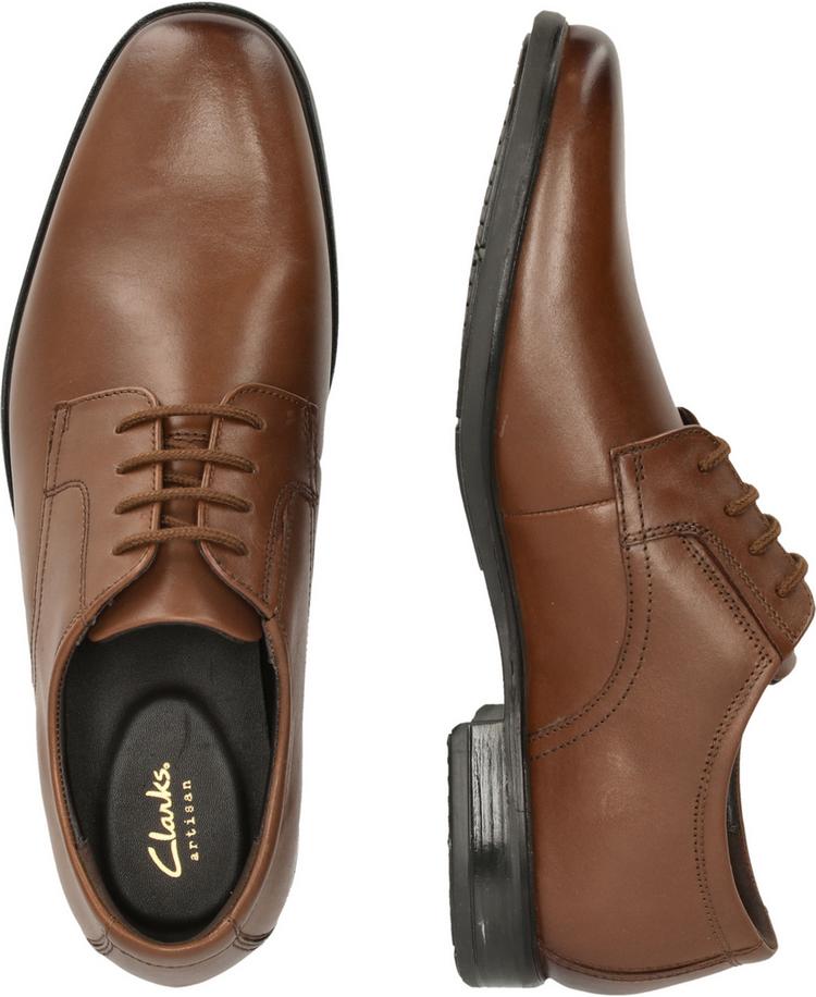 Clarks Clarks Howard Walk Halbschuhe Herren - 5234 Dark Tan Lea - 2 | SportScheck
