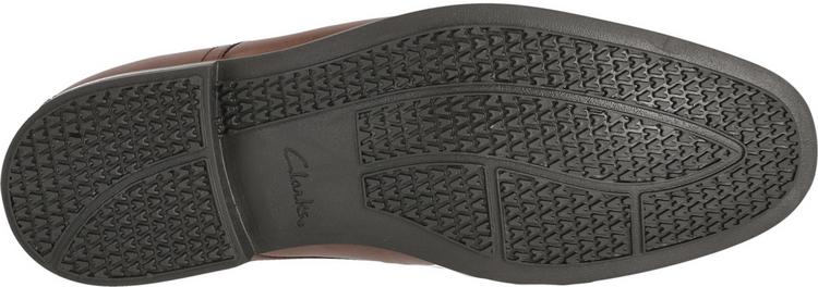 Clarks Clarks Howard Walk Halbschuhe Herren - 5234 Dark Tan Lea - 4 | SportScheck