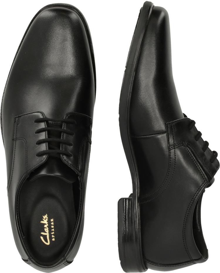 Clarks Clarks Howard Walk Halbschuhe Herren - 1216 Black Leather - 2 | SportScheck