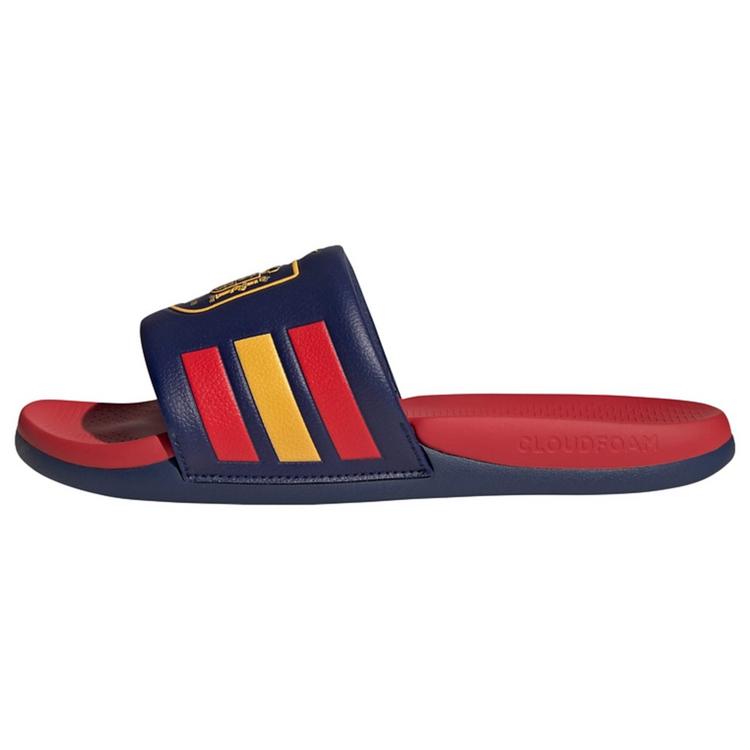 adidas adidas Adilette Comfort 2.0 Spanien Badelatschen - Dark Blue / Vivid Red / Crew Yellow - 0 | SportScheck