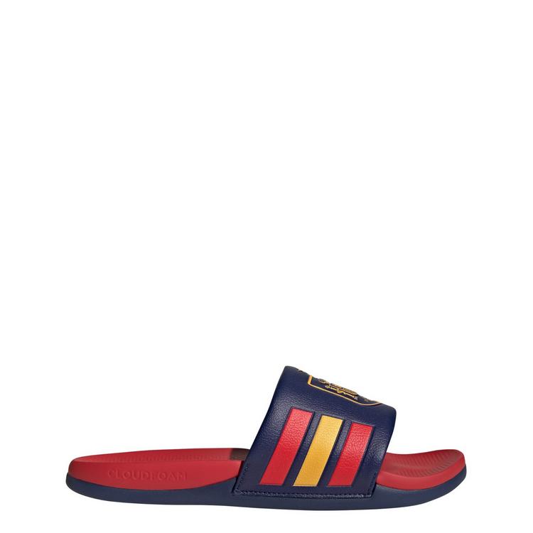 adidas adidas Adilette Comfort 2.0 Spanien Badelatschen - Dark Blue / Vivid Red / Crew Yellow - 0 | SportScheck