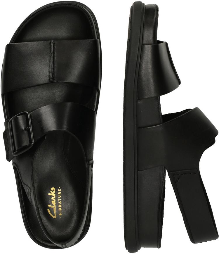 Clarks Clarks Torford Strap Sandalen Herren - 1216 Black Leather - 2 | SportScheck